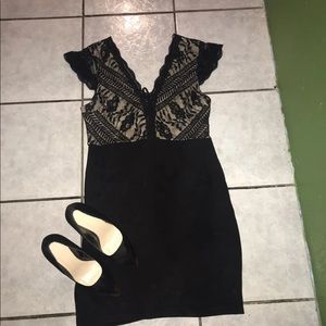 Elegant black dress